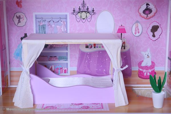 Slaapkamer op zolder.