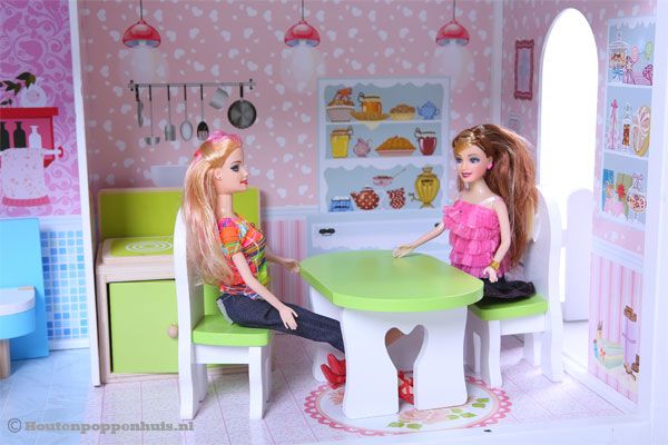 Keuken op de begane grond (exclusief poppen).