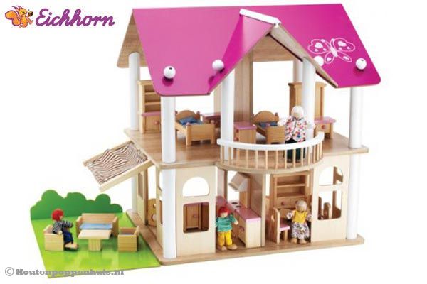 Eichhorn villa inclusief accessoires.