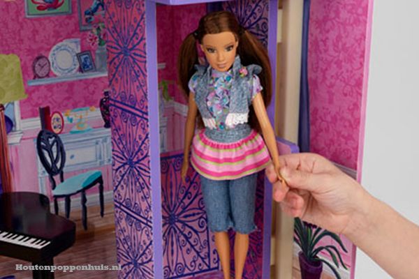 Geschikt voor poppen tot maar liefst 30 cm.