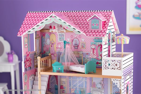 Slaapkamer met balkon.