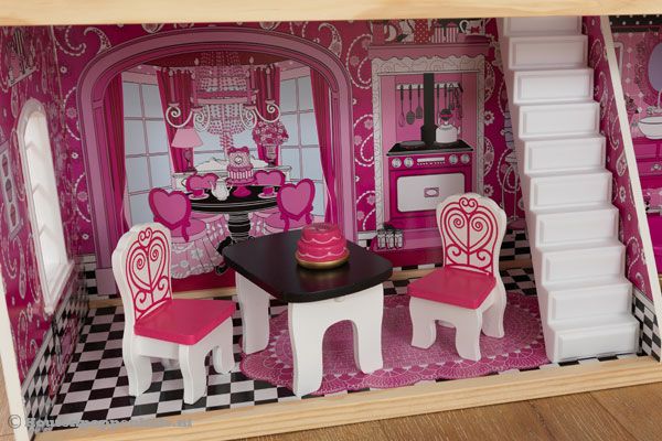 Jouw poppen kunnen zowel met de lift als met de trap naar boven.