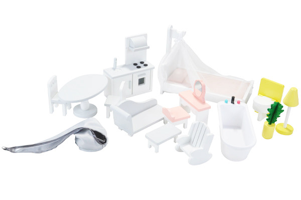 Inclusief 15 meubeltjes