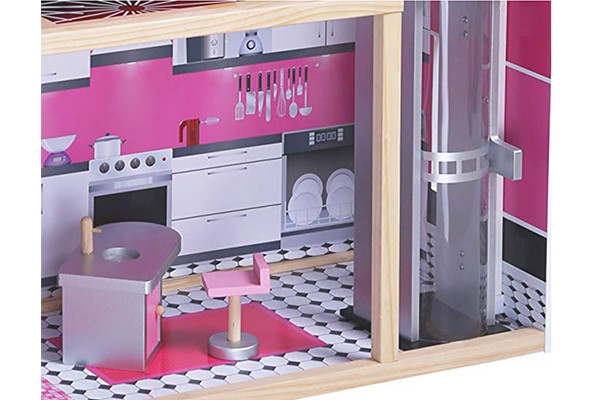 Keuken voorzien van alle gemakken.