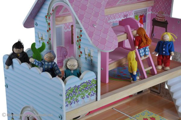 Optioneel: leuke poppenhuis poppetjes.