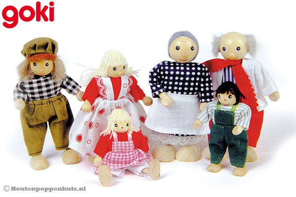 Het boeren gezin van Goki.