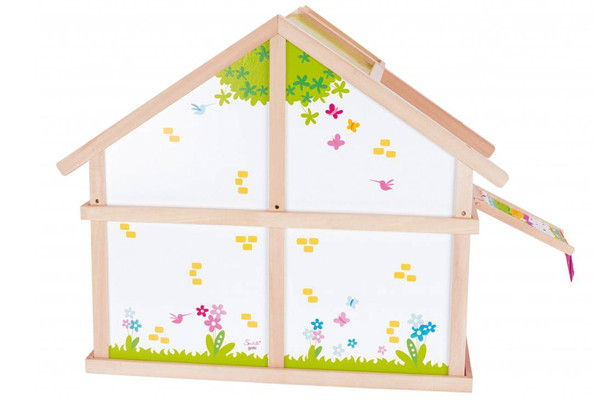 Poppenhuis Susibelle heeft een prachtig design.