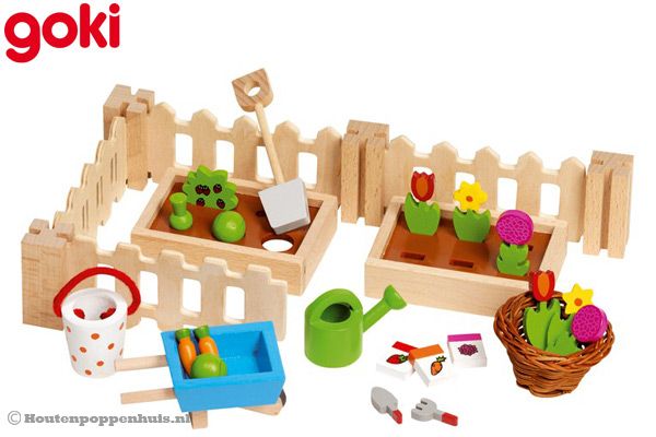 De Goki tuin bestaat uit 32 delen.