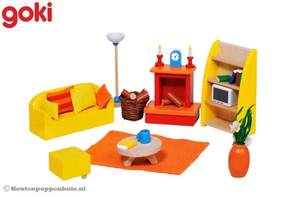 Goki woonkamerset 34 delig.