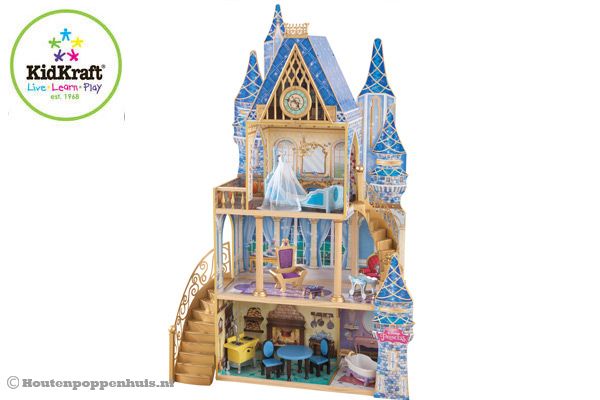 Poppenhuis Cinderella Midnight Mansion van Kidkraft.