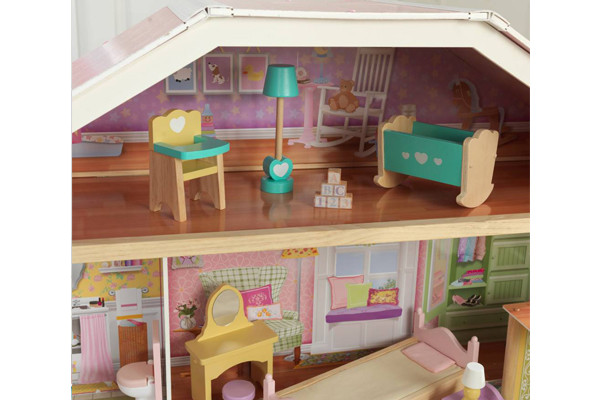 Compleet ingericht met de leukste meubeltjes.