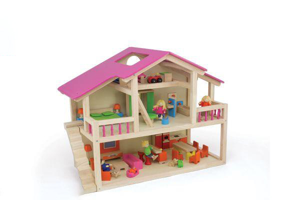 De star-loft poppenhuis van Pintoy.