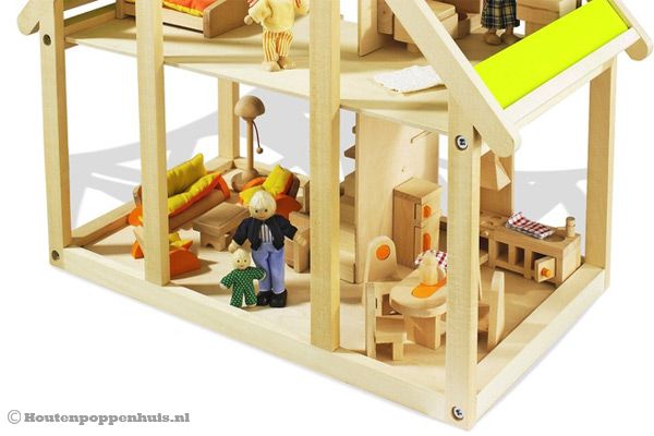 Inclusief meubilair en poppetjes.